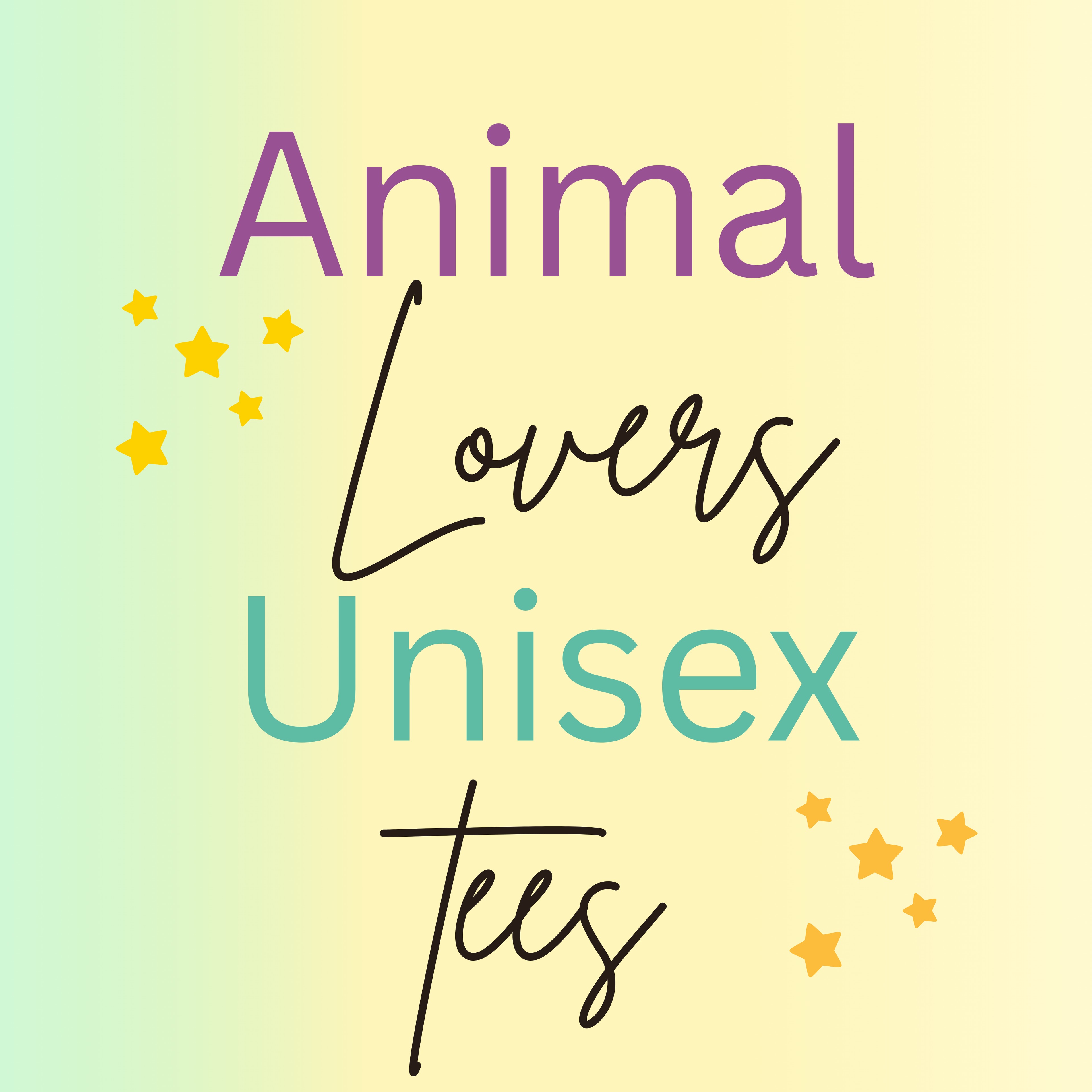 Animal Lovers Unisex Tees