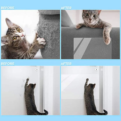 8pcs Cat Scratcher Post Deterrent Double Anti-scratch Tape