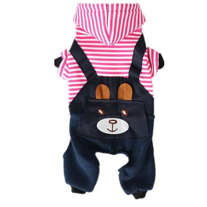 Fashion Striped Pet Dog Clothes