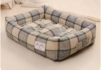 Square Lattice Detachable Dog Bed