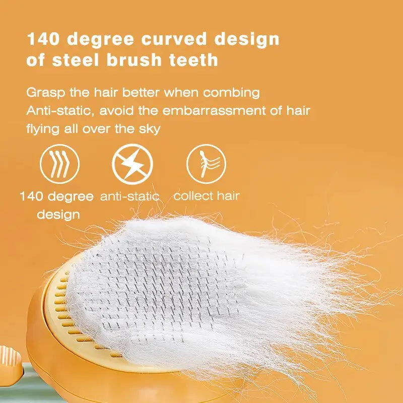 Self Cleaning Pet Grooming Tool