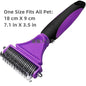 Self Cleaning Pet Grooming Tool